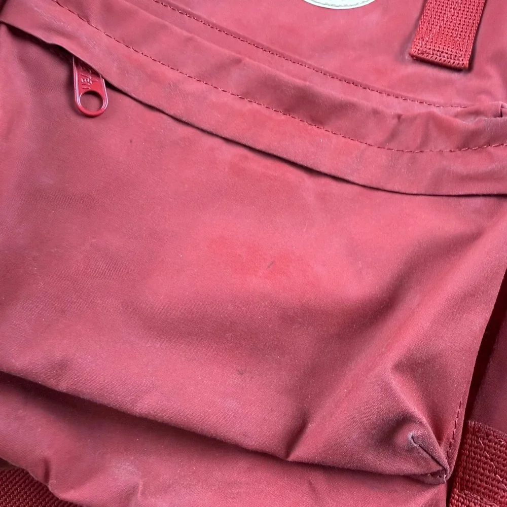 Fjallraven Kanken Backpack Ox Red Classic Vinylon F School Travel Bag